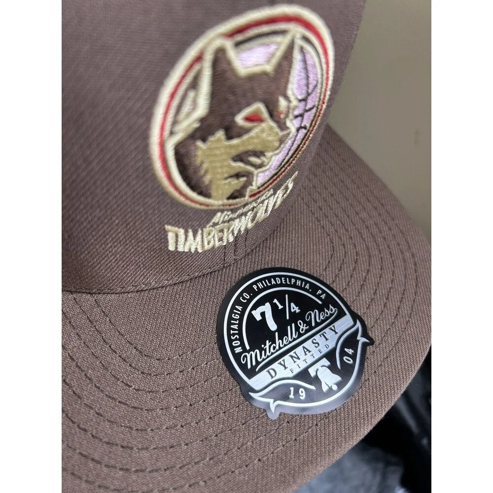 Minnesota Wolves 7 1/4  Mitchell & Ness 1994 All-Star Game HWC Brown Sugar Bacon